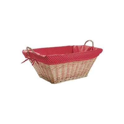 Corbeille à linge en osier blanc AUBRY GASPARD