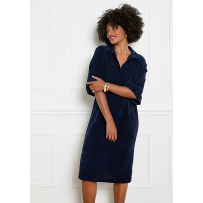 Robe polo en velours LOLALIZA