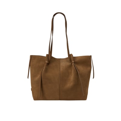 Sac cabas modèle Sili en cuir de vachette velours souple MARC O'POLO