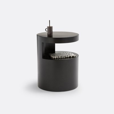 Newark Cylindrical Glossy Bedside Table LA REDOUTE INTERIEURS