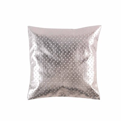Coussin Suede Sterling effet metal DOUCEUR D'INTÉRIEUR