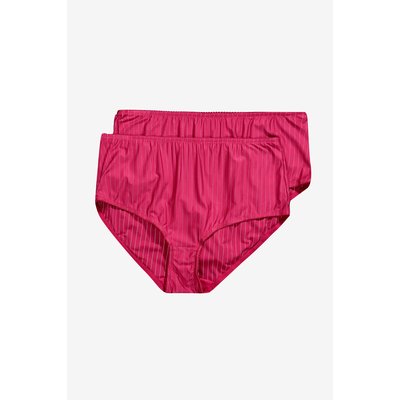 Lot de 2 culottes midi. Fines rayures ULLA POPKEN