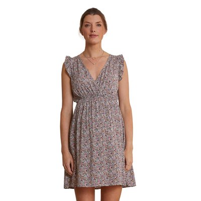 Robe fluide imprimée grossesse et allaitement VERTBAUDET
