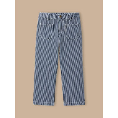 Pantalon droit rayé CYRILLUS