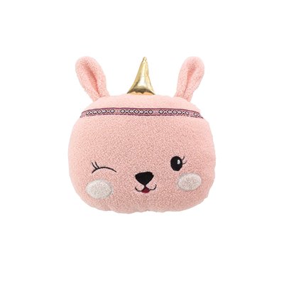Coussin peluche fantaisie Licorne etoile DOUCEUR D'INTÉRIEUR