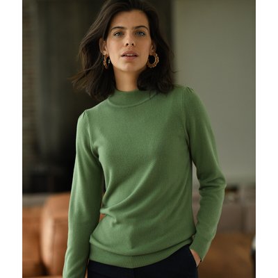 Pull col montant, maille au toucher très doux ANNE WEYBURN