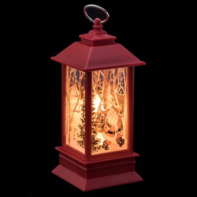 Mini Lanterne Rouge FEERIC LIGHTS & CHRISTMAS