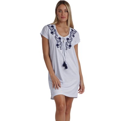 Chemise OPÉRA nuit manches courtes SÉRIES OPÉRA Bleu Mod ADMAS