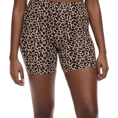 Soft Stretch Shorts in Leopard Print CHANTELLE