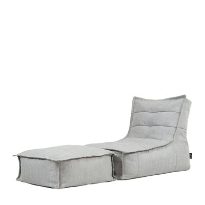 Pouf chauffeuse et repose-pieds d'intérieur et d'extérieur Oeko-Tex® - DOLCE ICON