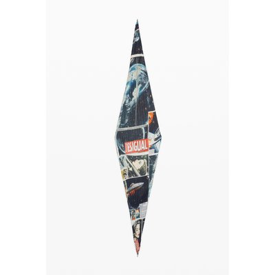 Foulard froissé collage DESIGUAL