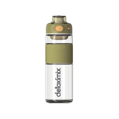 Bouteille en verre Clear Glass Bottle Vert DETOXIMIX