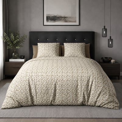 Parure housse de couette en microfibre, Carmel C DESIGN HOME TEXTILE