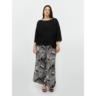 Large blouse en georgette FIORELLA RUBINO