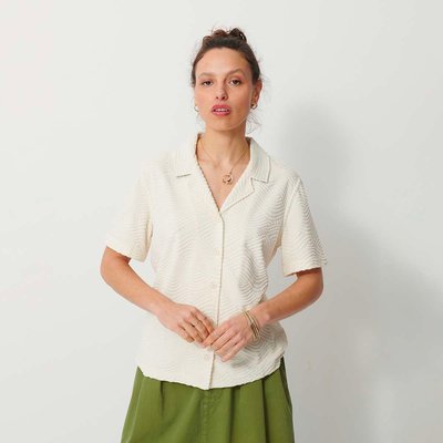 Chemise Hawaiana en coton BENSIMON