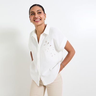 Chemise en gaze de coton GRAIN DE MALICE