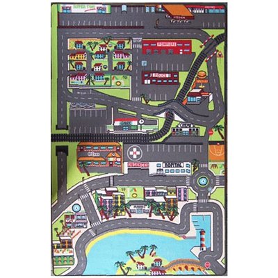 Tapis de jeu enfant circuit VOITURES TAPITOM