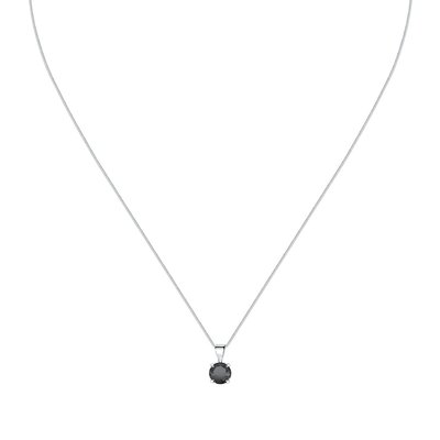Collier en argent 925 et oxyde de zirconium CLEOR
