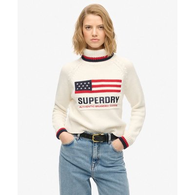 Pull en maille à col roulé Americana SUPERDRY