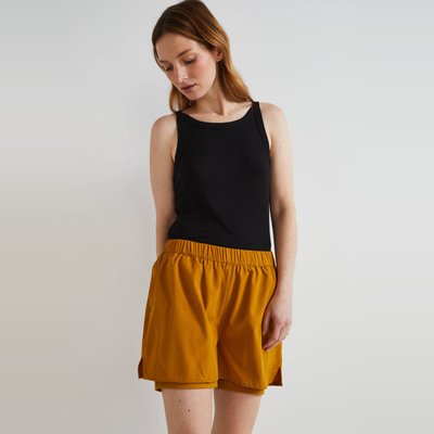 Short de sport doublé, certifié Oeko-Tex MONOPRIX FIT