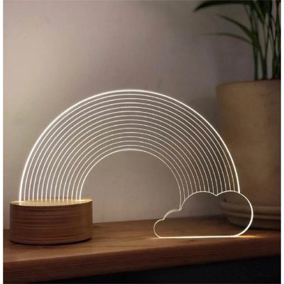 Lampe en verre, arc-en-ciel, Bulbing STUDIO CHEHA 