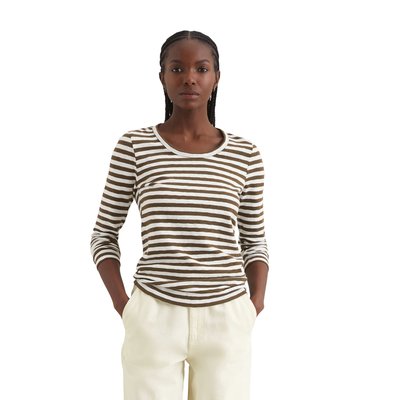 T-shirt long régulier en Heavy Slub Jersey MARC O’POLO DENIM