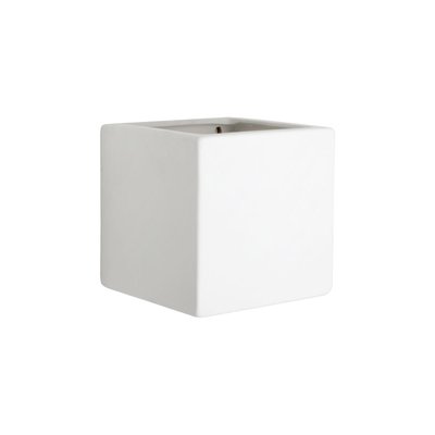 Applique Cube Céramique Blanche ZANGRA