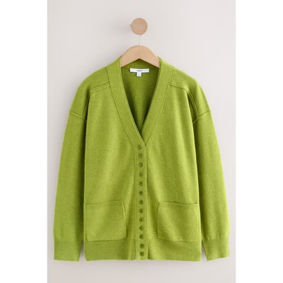 Cardigan ultra-doux à col v et poches NEXT