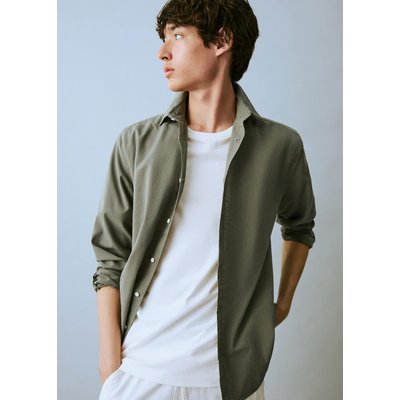 Chemise lin Oxford MANGO TEEN