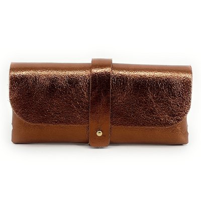 Pochette étui à lunettes en cuir irisé LUMOS OH MY BAG