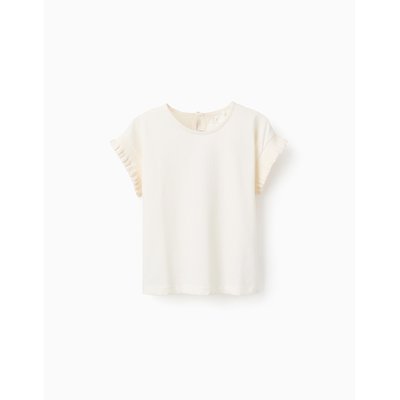 T-shirt de Coton à Manches Kimono ZIPPY