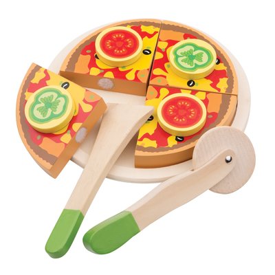 Pizza en bois à couper NEW CLASSIC TOYS