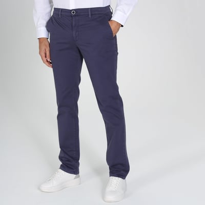 Pantalon chino coupe regular en coton POWEL GENTLEMAN FARMER