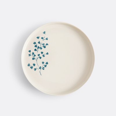 Set van 4 dessertborden in aardewerk met bloemmotief, Claire LA REDOUTE INTERIEURS
