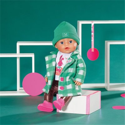 Baby born Deluxe Ensemble Manteau 43 cm ZAPF CREATION