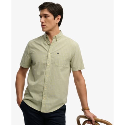 Chemise Preppy Poplin à Manches Courtes SUPERDRY