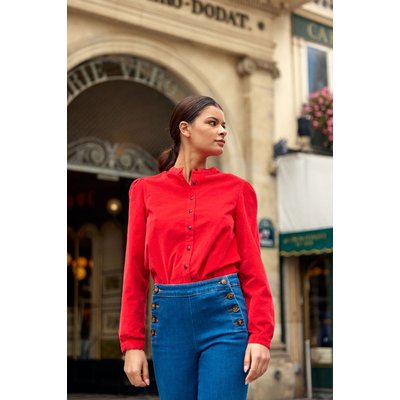 Blouse rouge femme La Redoute