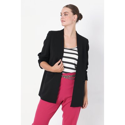 Veste tailleur uni sans col JEAN-MARC PHILIPPE