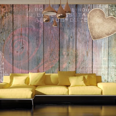 Papier peint intissé panoramique Carved memories EDEN