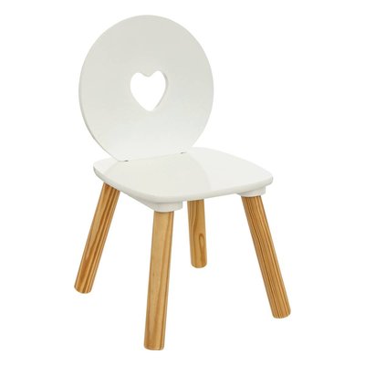 Chaise enfant cœur MAELA ATMOSPHERA