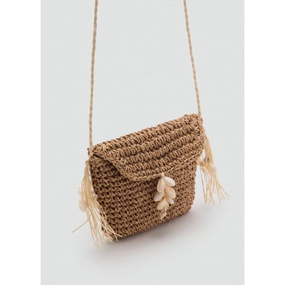 Mini sac paille MANGO KIDS