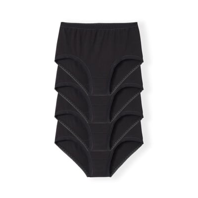 Lot de 3 Culottes midi en coton + 1 gratuite DAMART