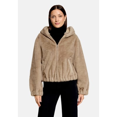 Veste en peluche à capuche GIL BRET