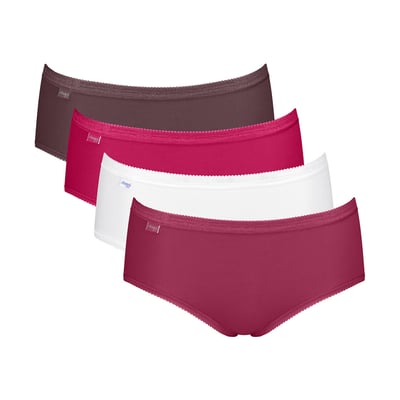 Lot de 4 culottes unies SLOGGI