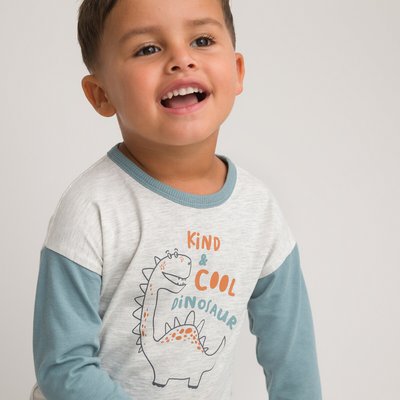 Confezione da 3 t-shirt maniche lunghe LA REDOUTE COLLECTIONS