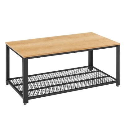 Table basse industrielle JACKY RED DECO