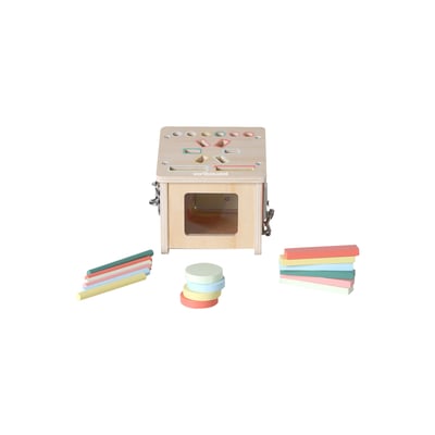 Jeu de tri formes et couleurs en bois FSC® VERTBAUDET