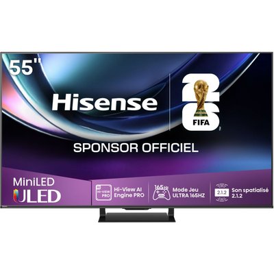 TV Mini Led 55U7Q PRO 2025 (139cm) HISENSE
