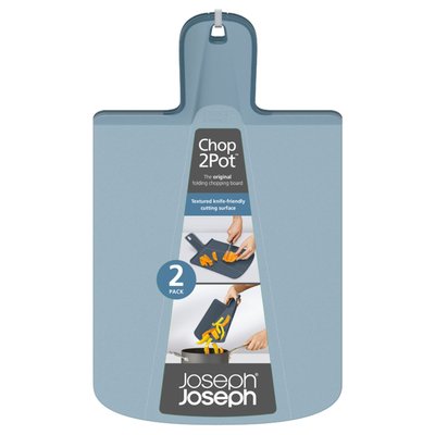Planche à découper Chop2pot Plus x2 bleu ciel JOSEPH JOSEPH