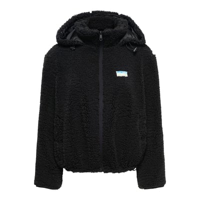 Manteau sherpa à capuche ONLY